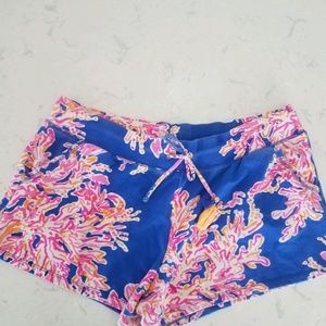 Lily pulitzer xl women's cotton shorts with stretc